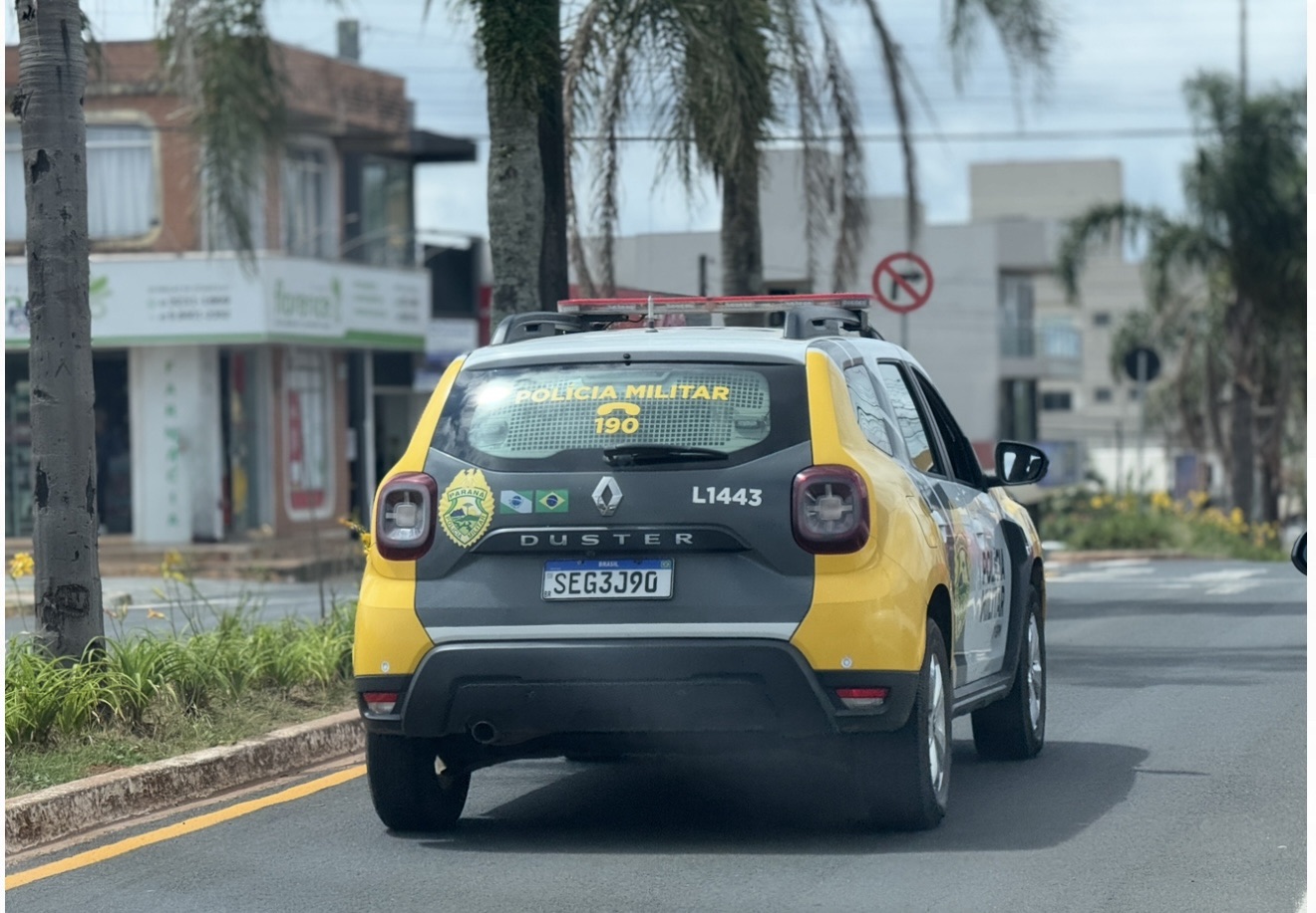 Ciúmes, violência e terror: homem ameaça matar mulher e é preso após fuga em Carambeí
