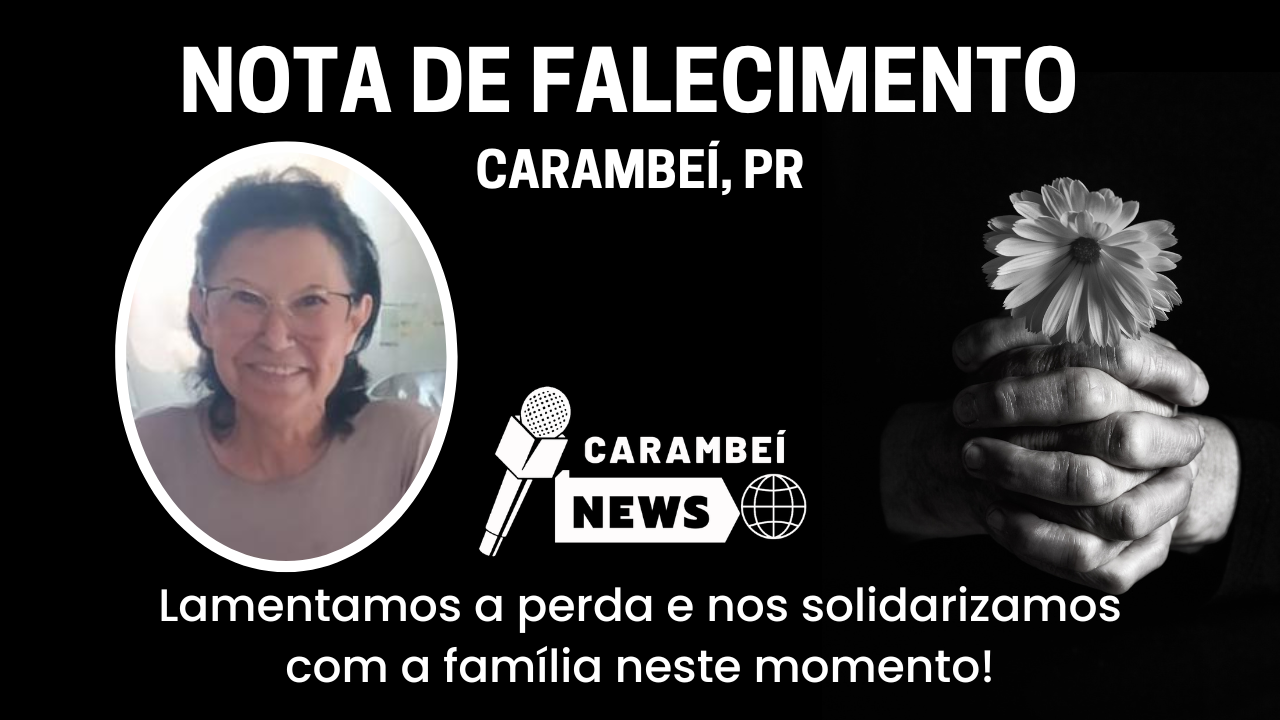 Nota de falecimento – 68 anos | 16/03/2026