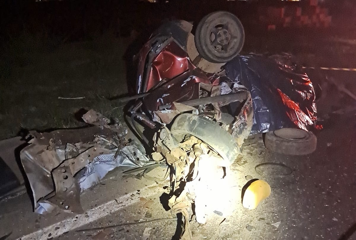 Veículo de Carambeí se envolve em acidente fatal na região