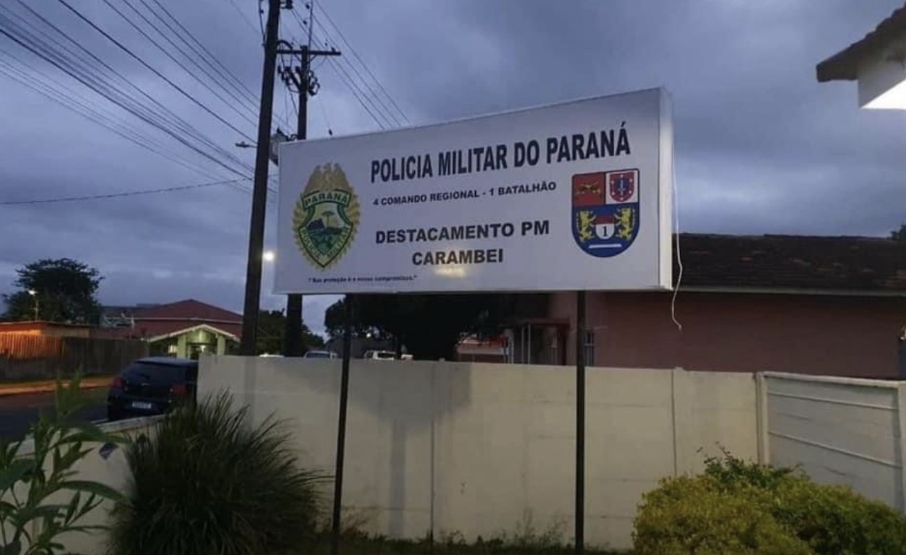 Após ônibus incendiado, criminosos tentam intimidar comerciantes em Carambeí