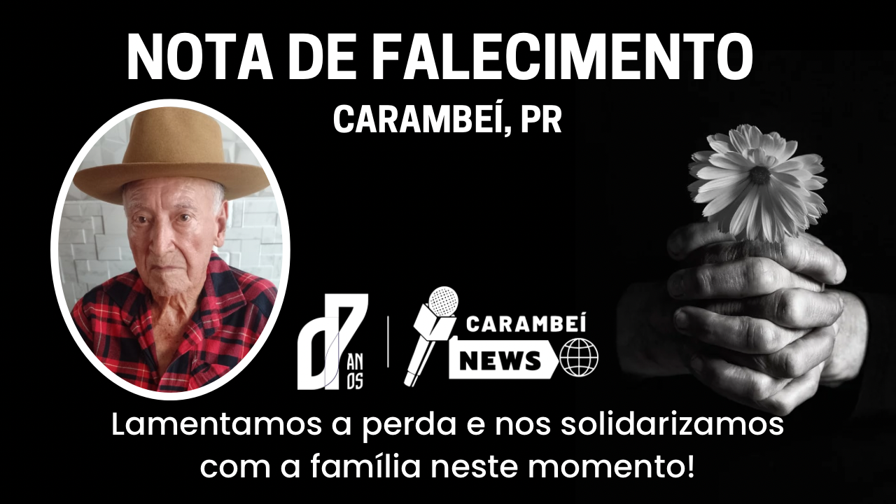 Nota de falecimento – 87 anos | 22/05/2026