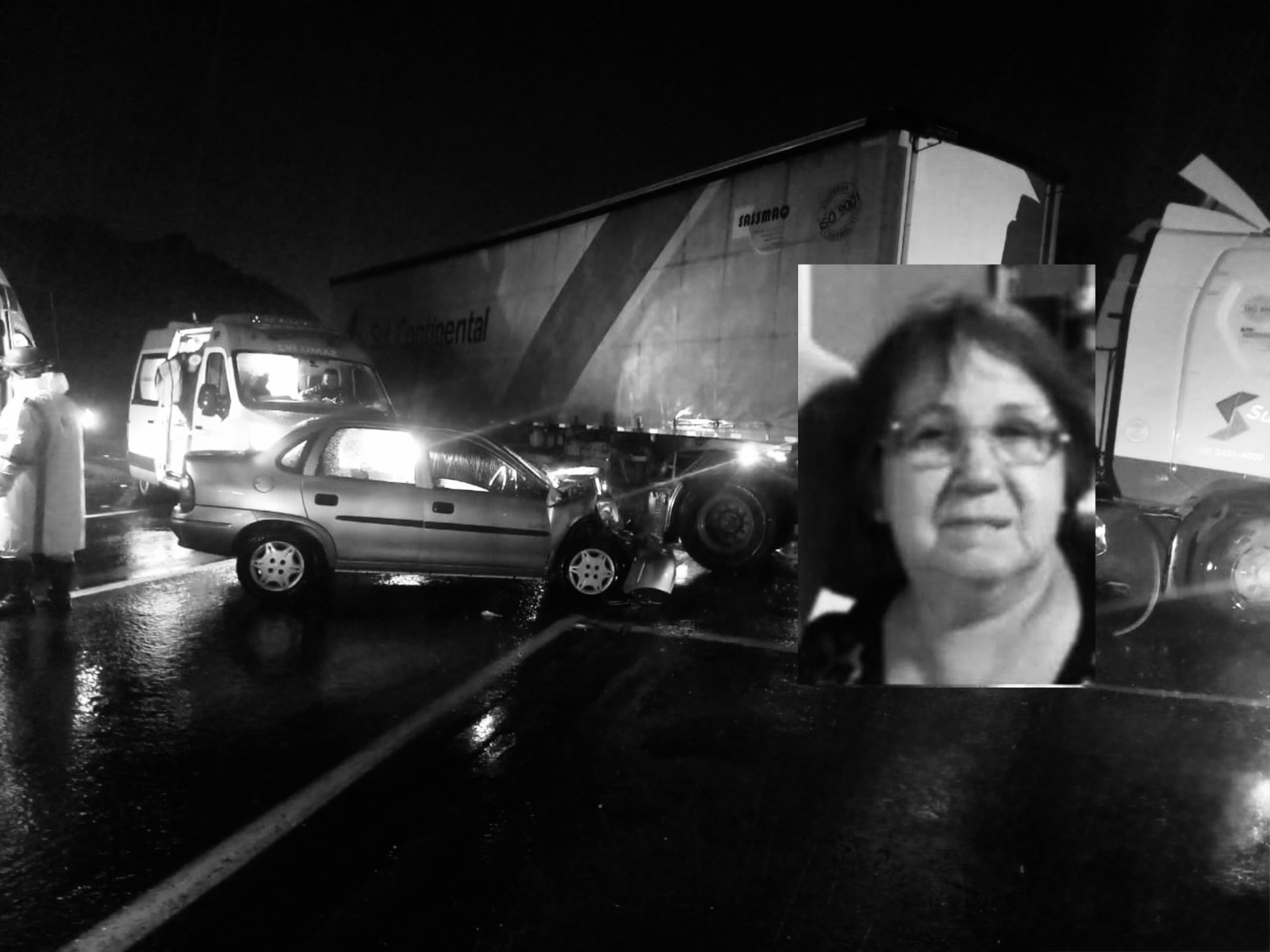 Família se despede de idosa morta em grave acidente em Carambeí