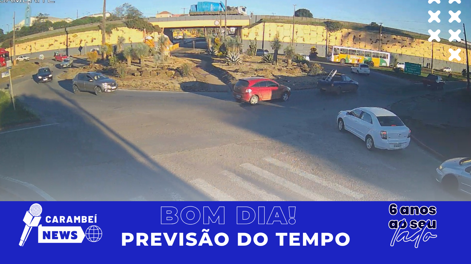 Veja a previsão do tempo para Carambeí&nbsp;nesta terça-feira