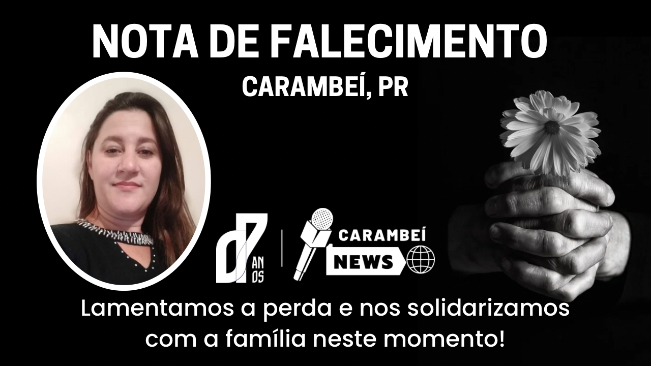 Nota de falecimento – 46 anos | 26/06/2026