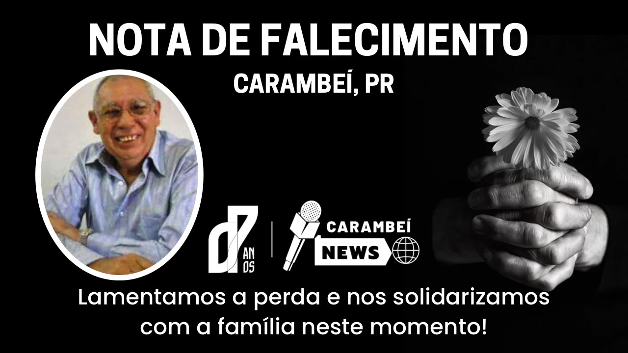 Nota de falecimento – 70 anos | 29/06/2026