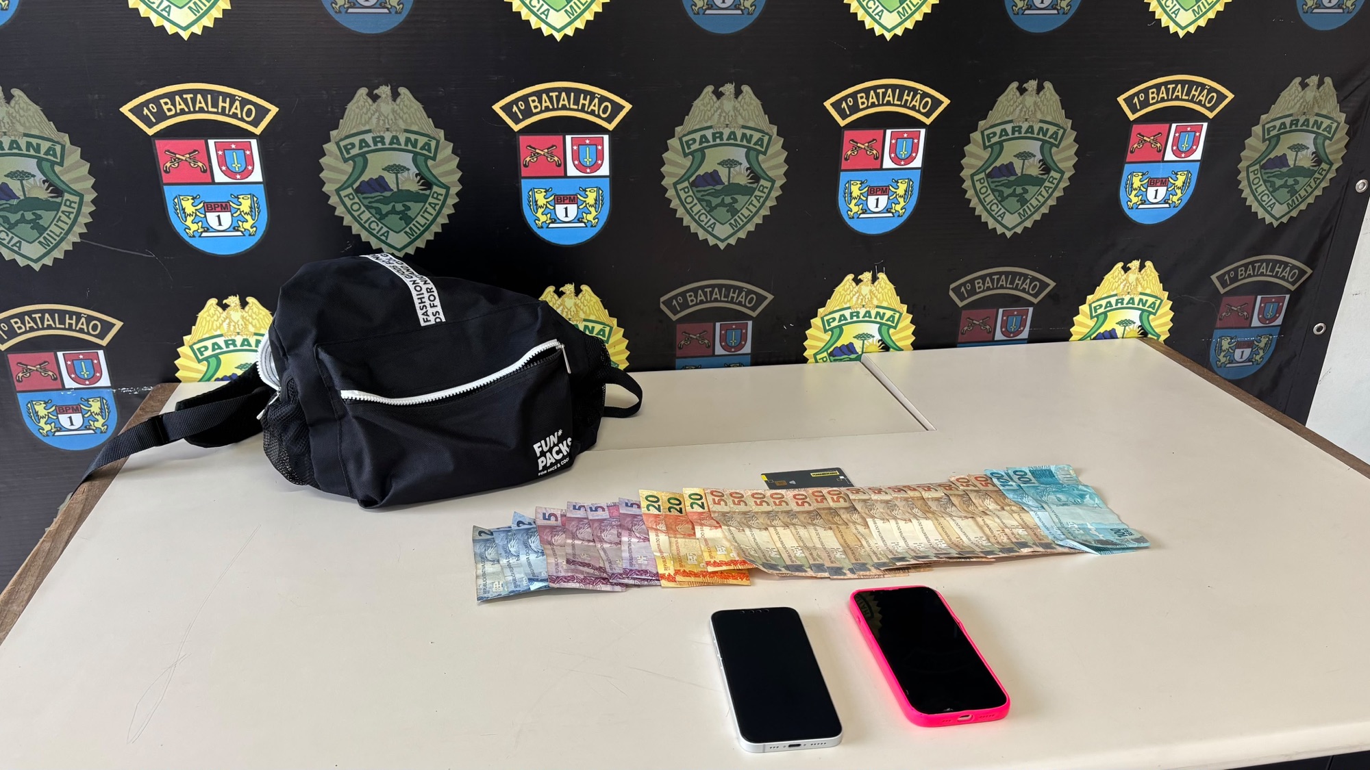 Casal suspeito de aplicar golpes em idosos é preso pela PM na região &nbsp;
