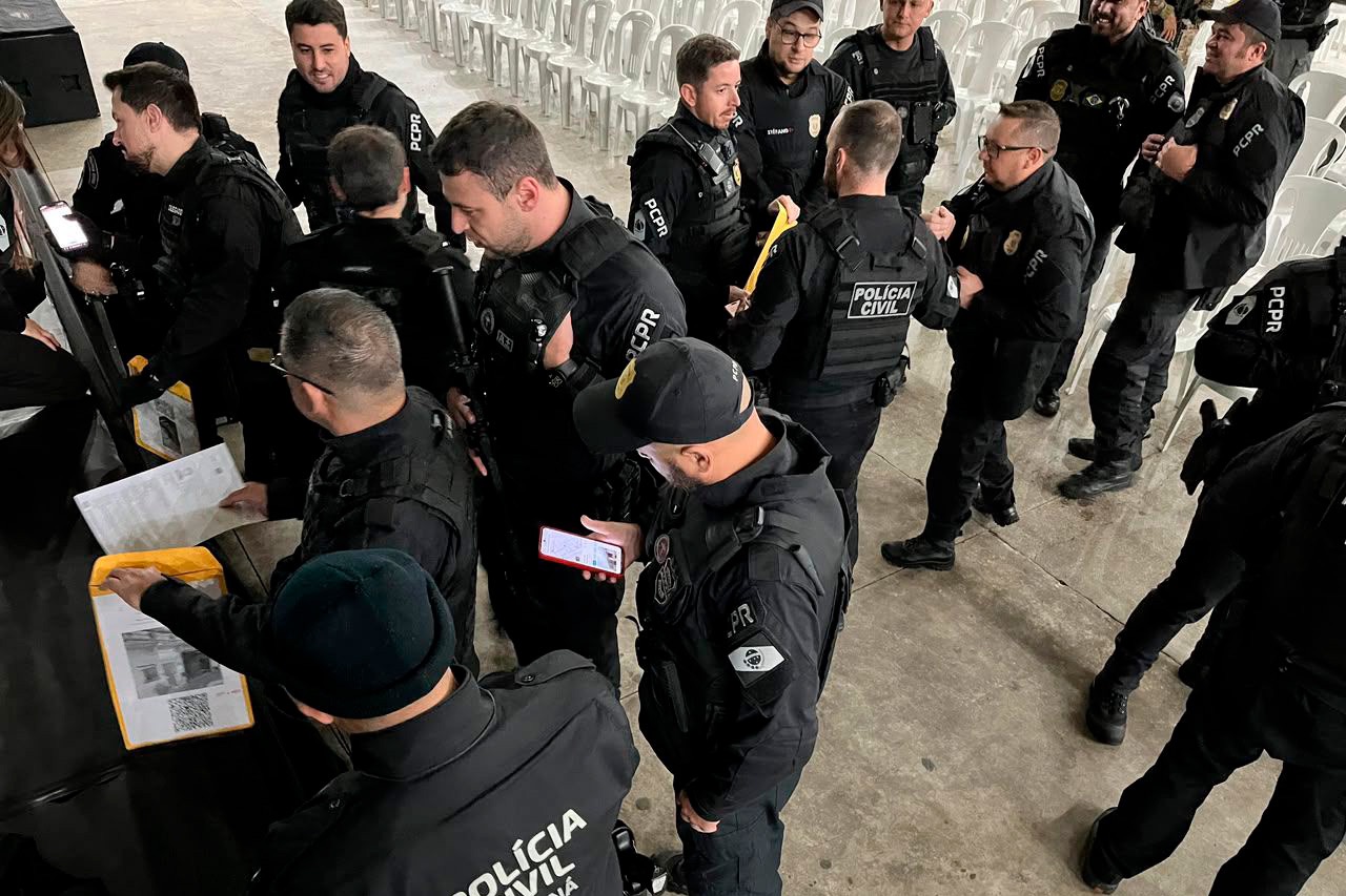 PCPR cumpre 19 mandados contra rede de tráfico de drogas nos Campos Gerais