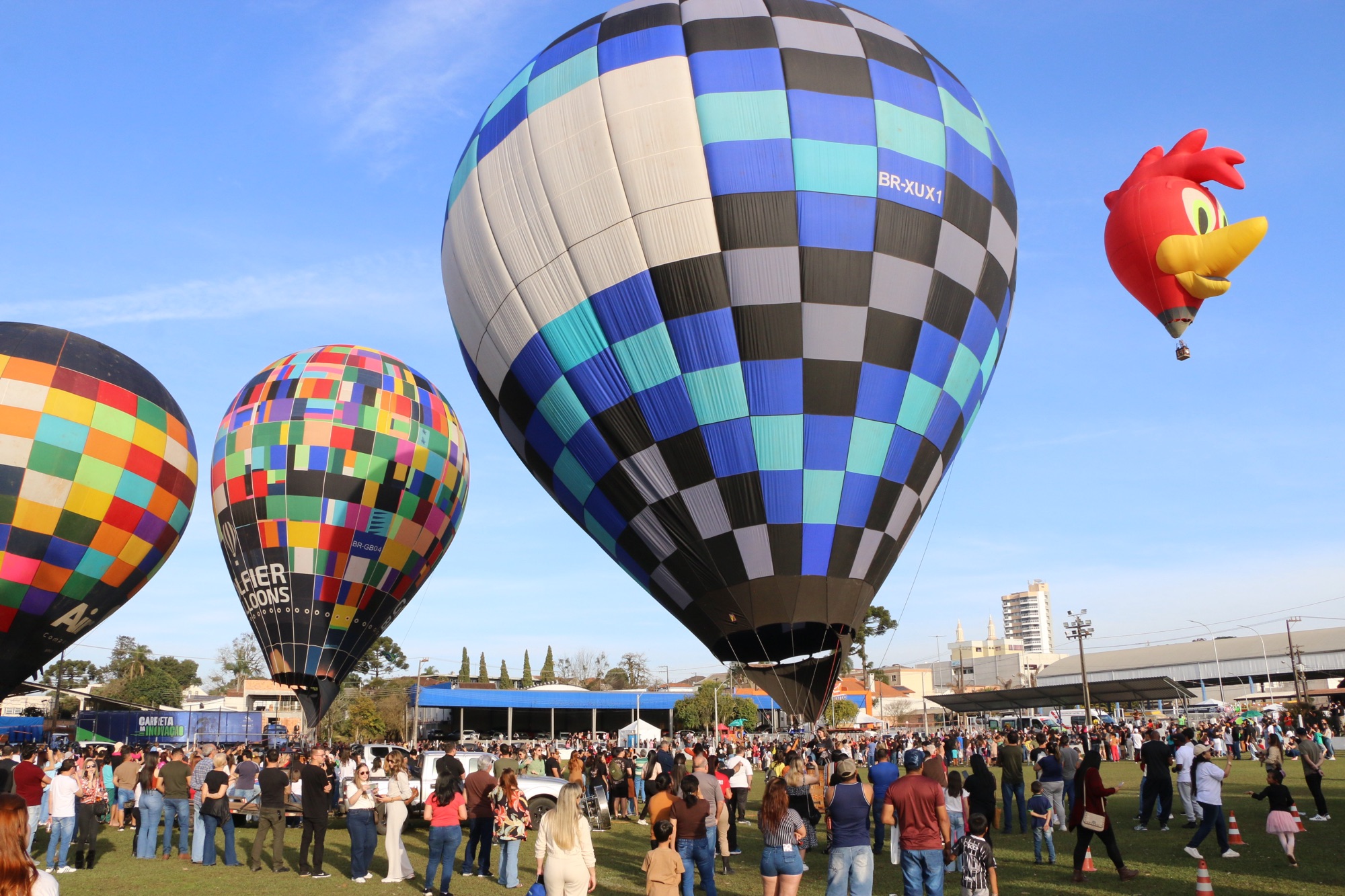 Festival de Balonismo será realizado no Parque Lacustre para garantir mais conforto ao público