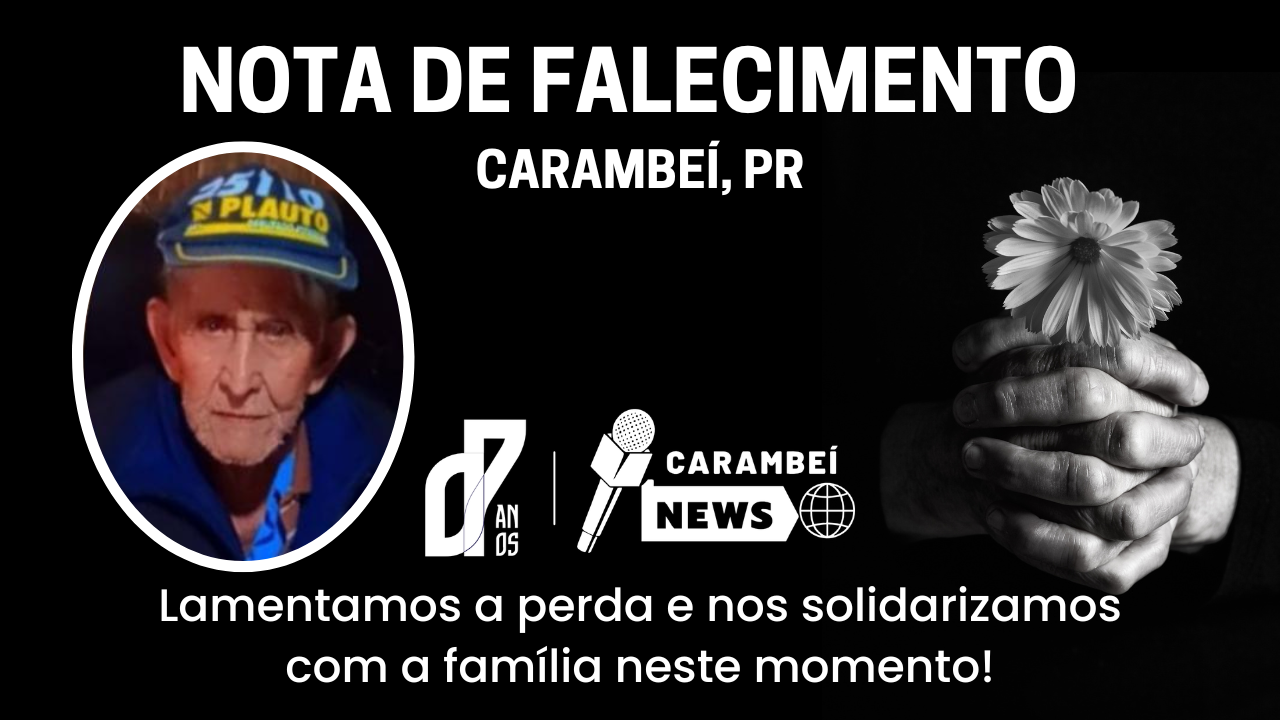 Nota de falecimento – 81 anos | 09/06/2026