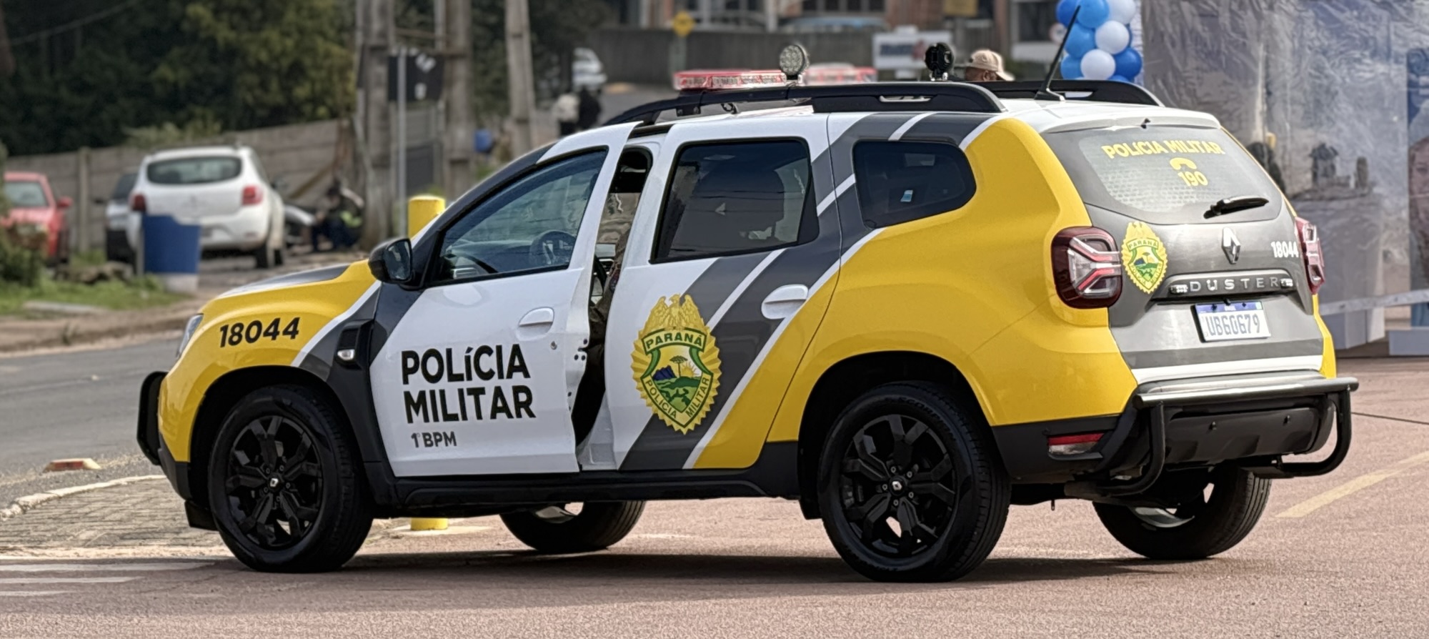 Homem de 43 anos é preso pela PM após mandado de prisão em aberto em Carambeí