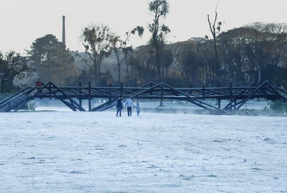 Paraná terá frio de 0°C e pode registrar geada neste fim de semana