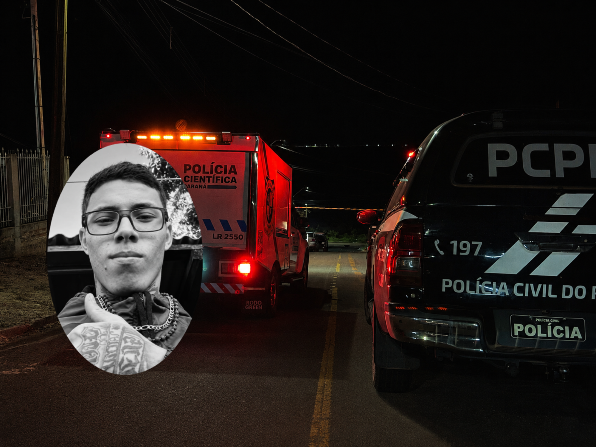 Identificado homem que morreu durante ocorrência em Carambeí
