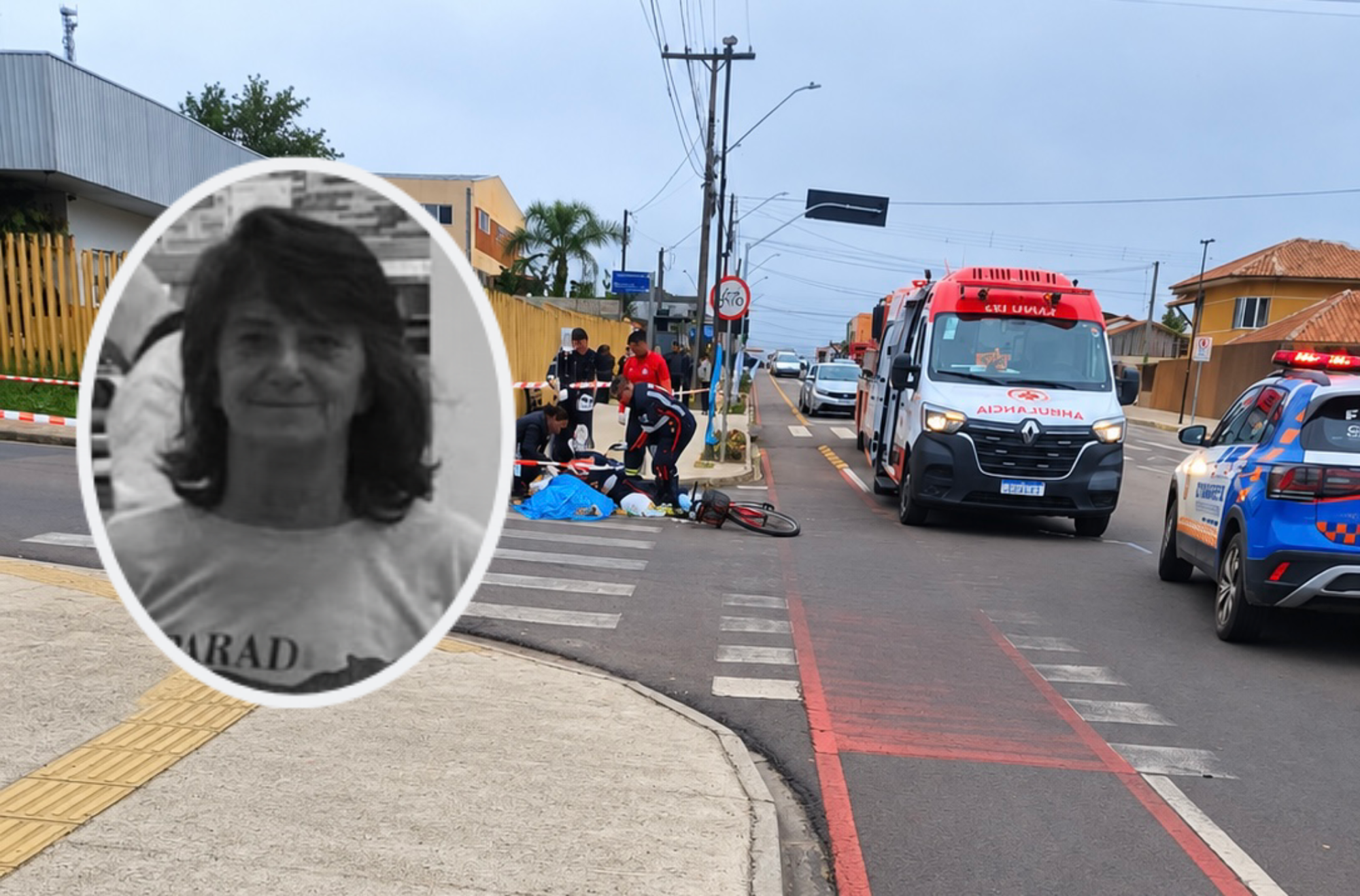Identificada mulher que morreu após acidente com ônibus em Carambeí