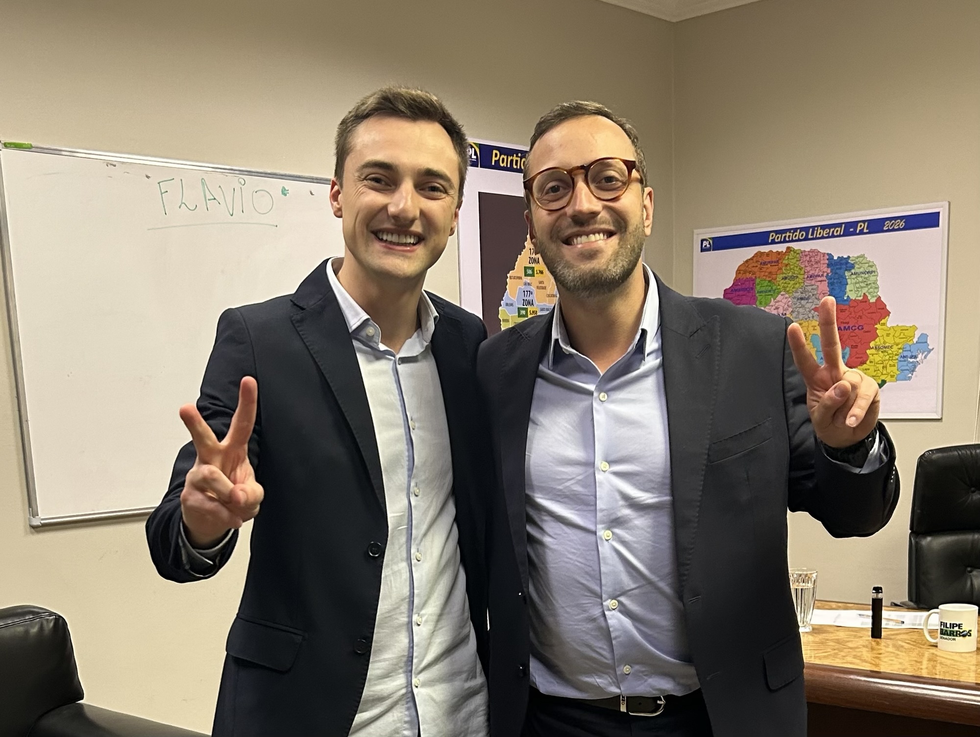 Ricardo Zampieri será o coordenador da campanha de Flávio Bolsonaro nos Campos Gerais