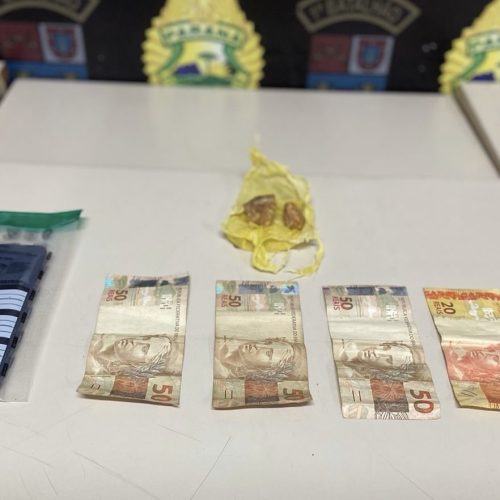 Polícia Militar apreende crack e detém suspeito durante ação na região