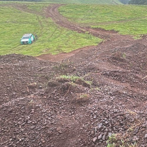 Polícia Ambiental autua extração irregular de cascalho após denúncia