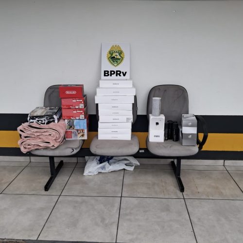 Dois homens são presos com eletrônicos avaliados em R$ 120 mil&nbsp;em rodovia da região