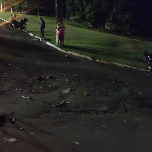 Colisão deixa jovem ferido&nbsp;na região