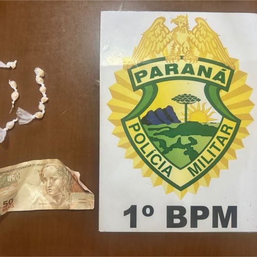 Homem é detido por tráfico de drogas em Carambeí