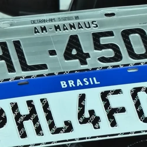 Placa Mercosul deve mudar mais uma vez para exibir cidade e estado