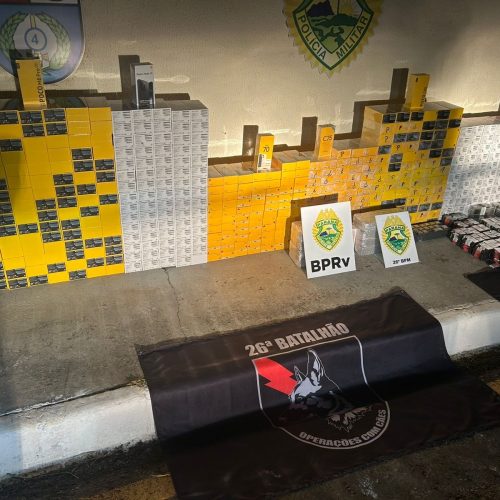 Suspeito é preso por descaminho com carga milionária na região