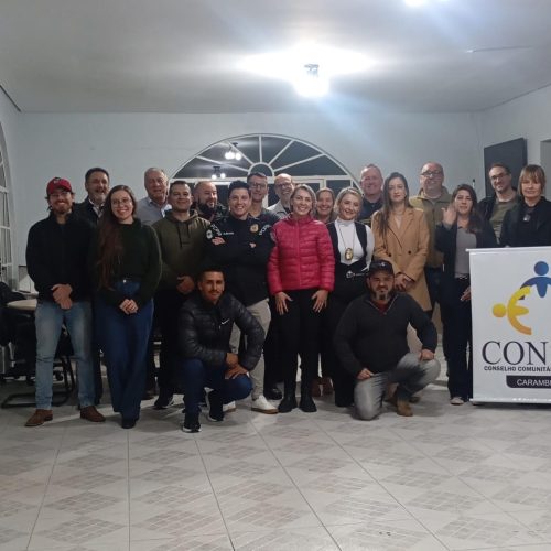 Reunião do CONSEG reúne lideranças e comunidade para fortalecer a segurança em Carambeí
