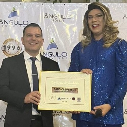 Cabo Cleverson é premiado como vereador mais atuante do município