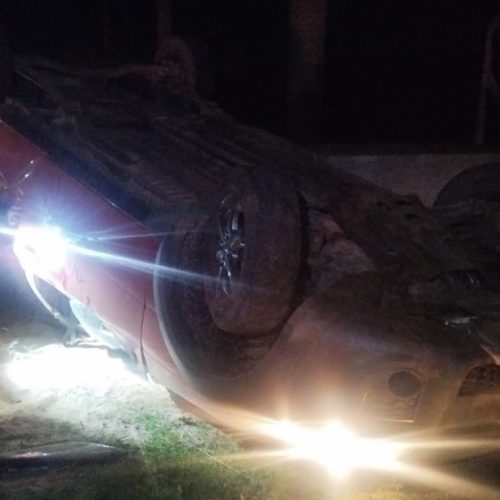 Passageira fica ferida após acidente entre Ponta Grossa e Carambeí