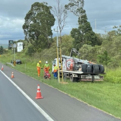 Carambeí recebe radar de velocidade na PR-151