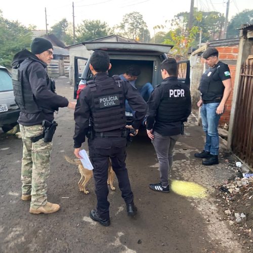PCPR cumpre mandados e prende investigado por furtos