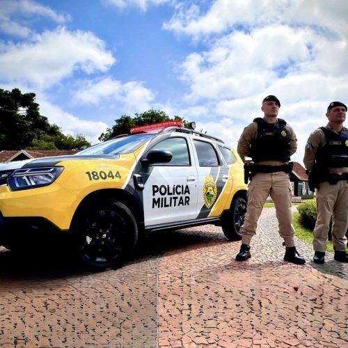 Nova viatura reforça o policiamento da Polícia Militar em Carambeí