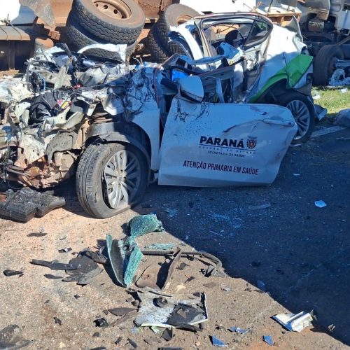 Grave acidente deixa uma pessoa morta na PR-151, em Carambeí