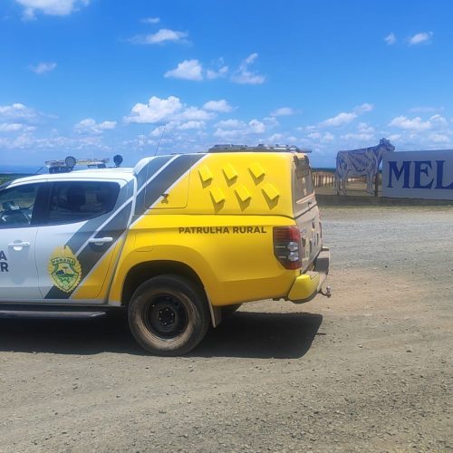 Polícia Militar reforça patrulhamento rural em Carambeí nesta quarta-feira