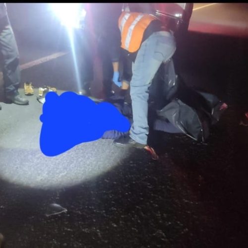 Pedestre morre após ser atropelado na PR-151