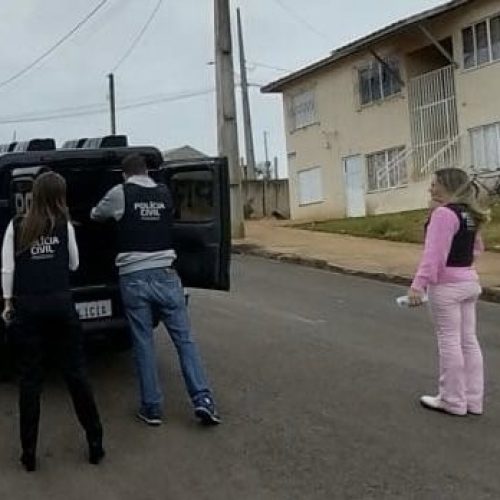 Homem é preso em Carambeí por homicídio e violação de medida protetiva