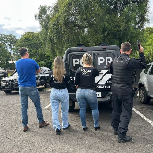 Homem é detido após insistir em descumprir medida protetiva em Carambeí