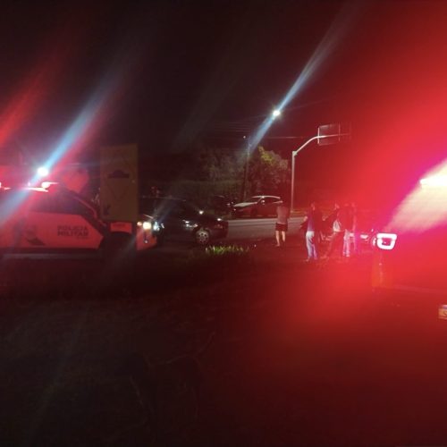 Três carros se envolvem em acidente&nbsp;em rodovia da região