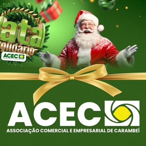 Sorteio da Campanha Natal Solidário da ACEC acontece neste sábado no Paço Municipal