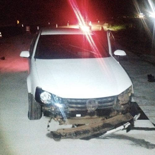 Jovem fica ferido após acidente na PR-151&nbsp;