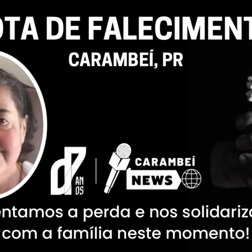 Nota de falecimento – 67 anos | 06/07/2026