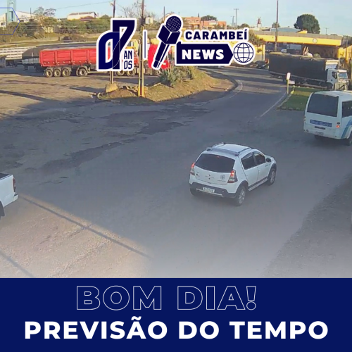 Veja a previsão do tempo para Carambeí nesta segunda-feira