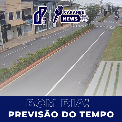 Veja a previsão do tempo para Carambeí nesta terça-feira