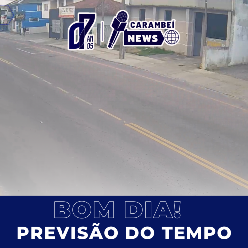Veja a previsão do tempo para Carambeí nesta sexta-feira