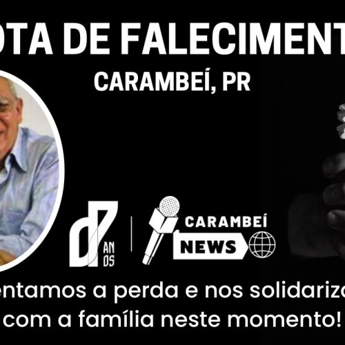 Nota de falecimento – 70 anos | 29/06/2026