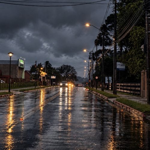 Tempestade com granizo coloca Paraná inteiro sob alerta nesta terça (29)