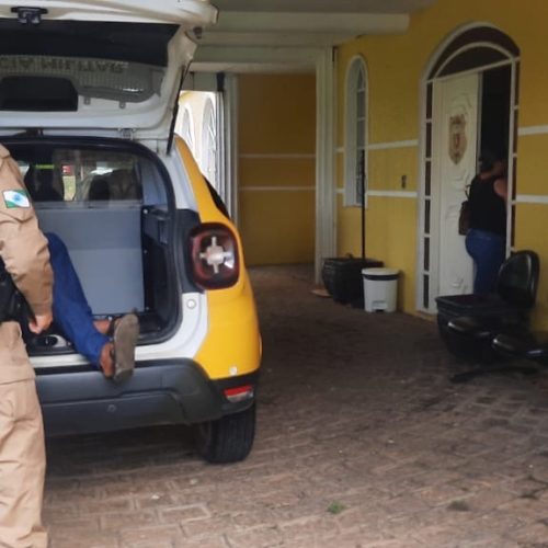 Homem é preso por descumprir medida protetiva no bairro Lajeado, em Carambeí