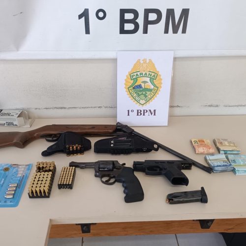 Operação conjunta entre MPPR e PMPR resulta em prisões e apreensões&nbsp;em PG
