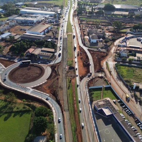 Obras Viaduto da Puc, em Londrina