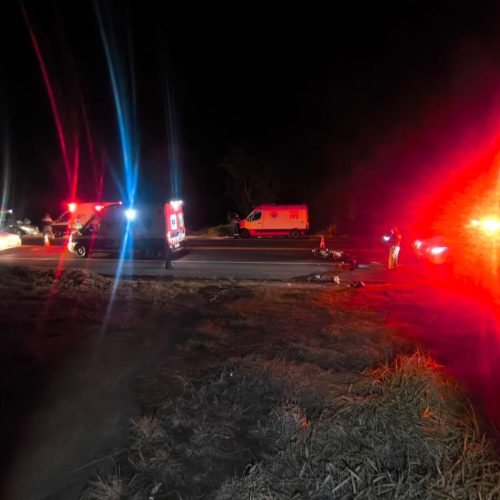 Acidente entre Fusca e motocicleta deixa um morto na&nbsp;região