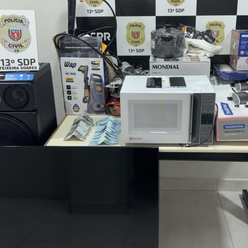 PCPR prende suspeito de furtar cartão de freira e causar prejuízo superior a R$ 30 mil